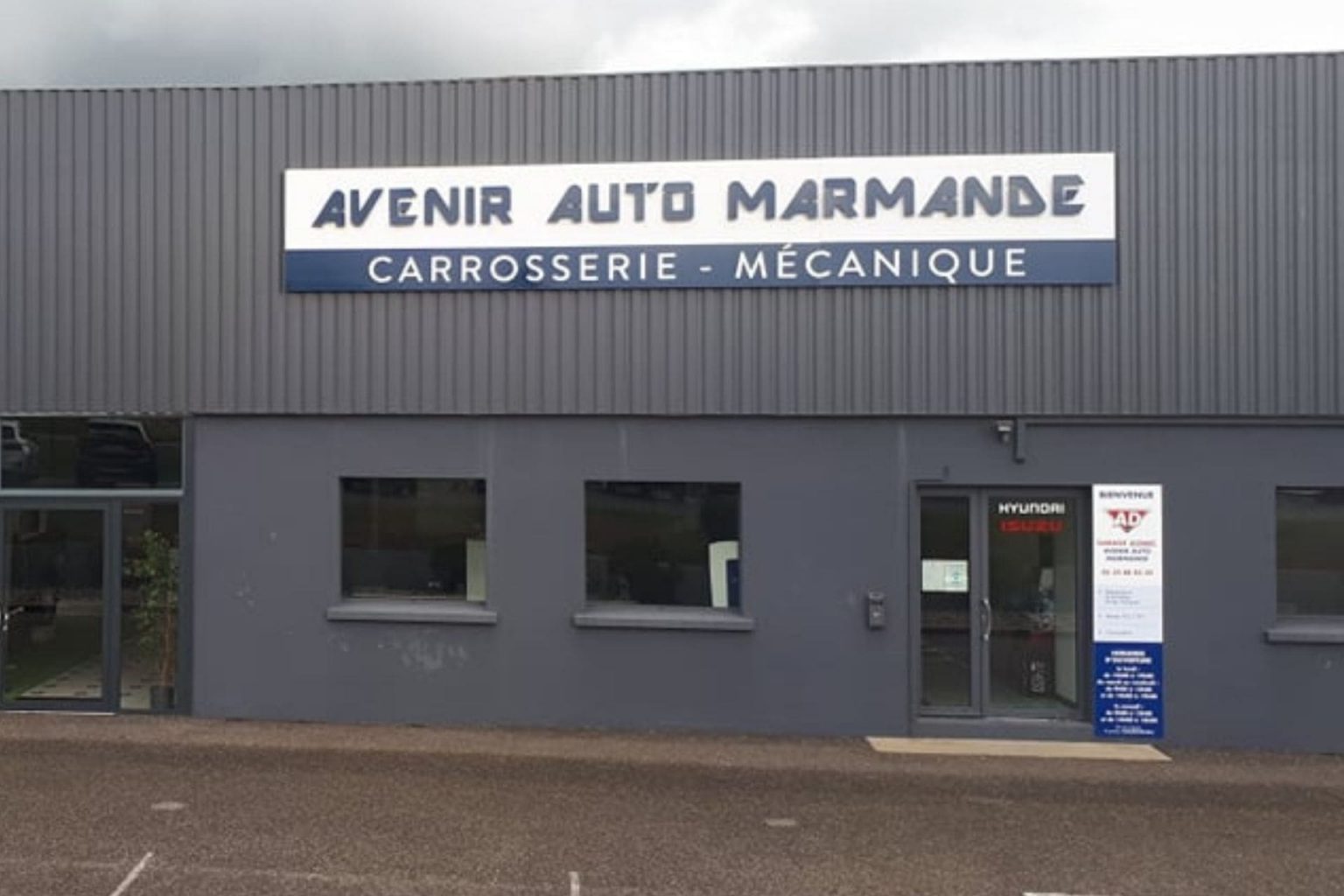 Créez votre enseigne publicitaire Agence Menth'Allo Marmande
