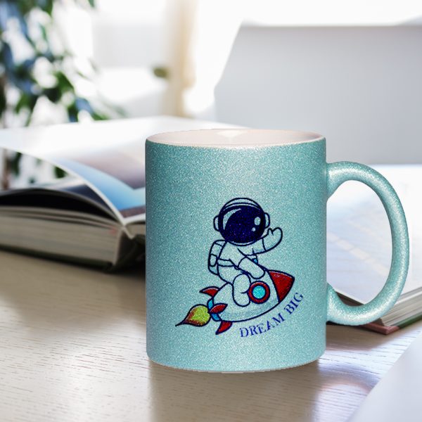 Mug à paillettes personnalisable – Image 3