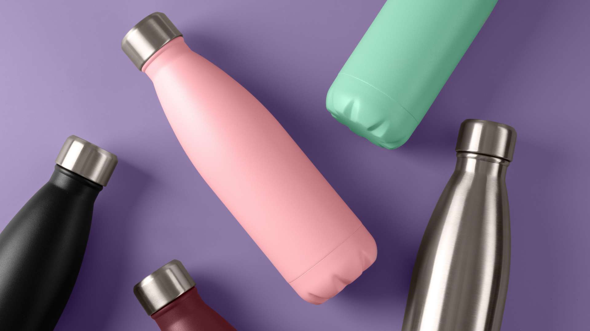 gourde isotherme double paroi personnalisée - Menthallo - Agence de communication à Marmande - Objets personnalisés