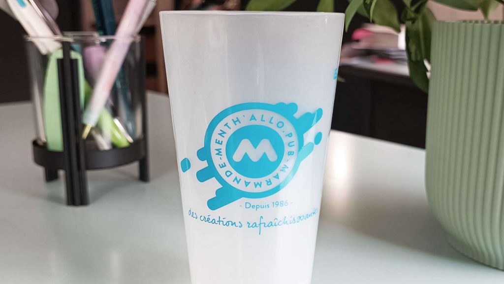 Gobelets personnalisés et réutilisables - Menthallo à Marmande