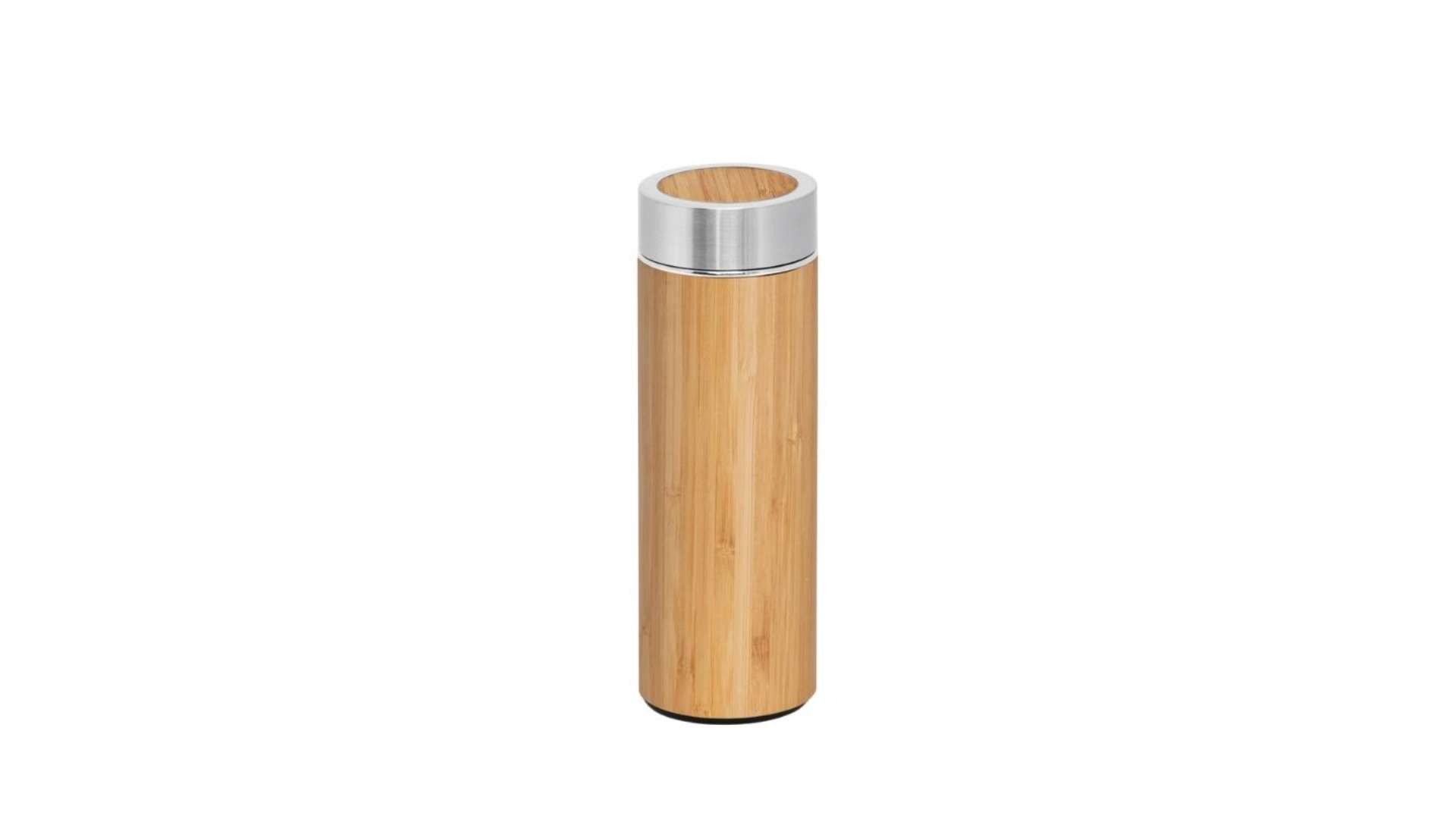 Le thermos personnalisé en bambou - Menthallo - Agence de communication et publicité à Marmande - Vente de produits personnalisables – 1